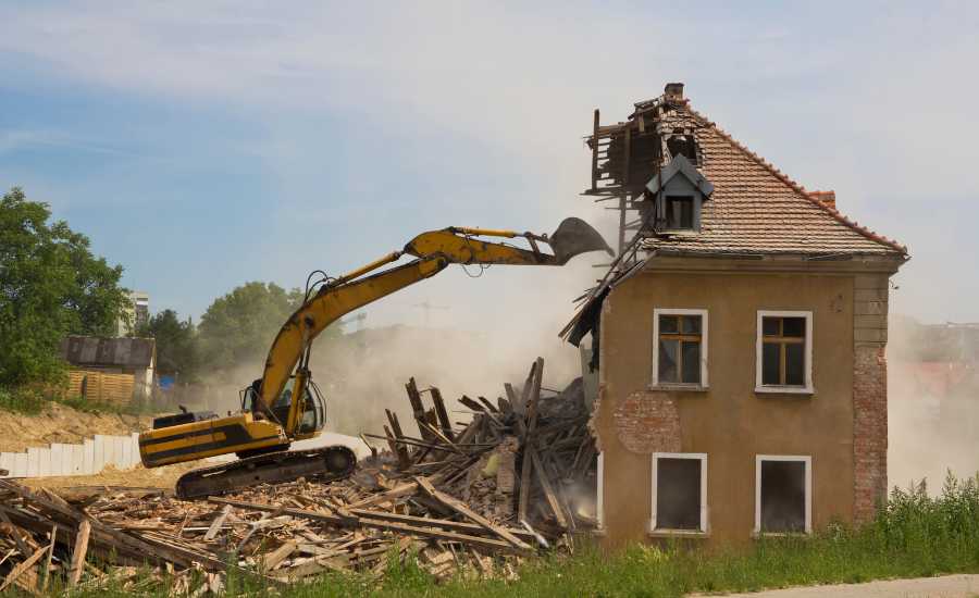 Nedrivning af hus