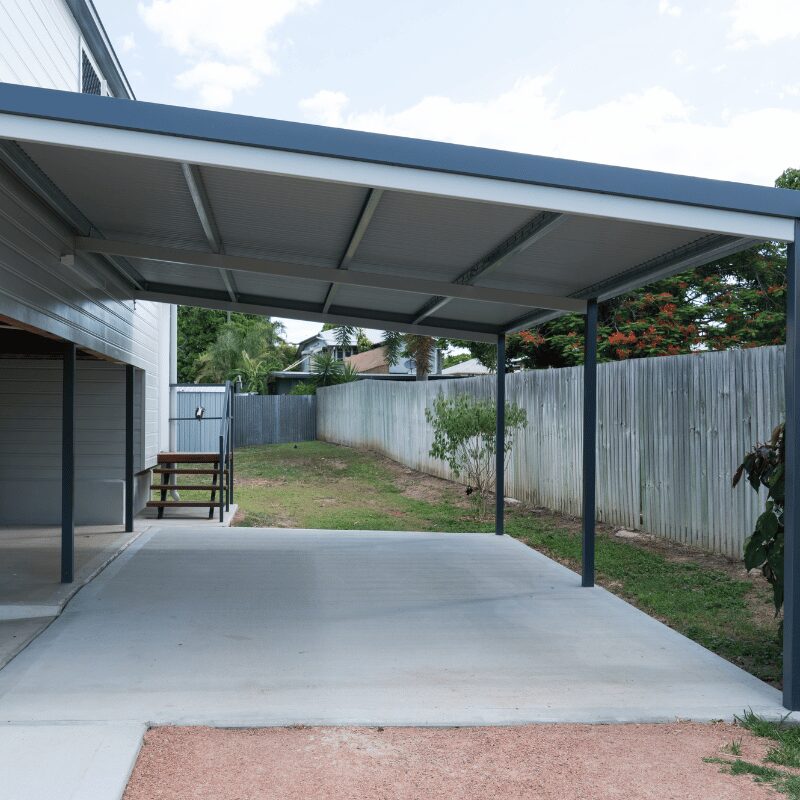 carport som tilbygning