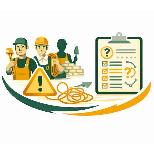 For mange håndværkere uden overblik